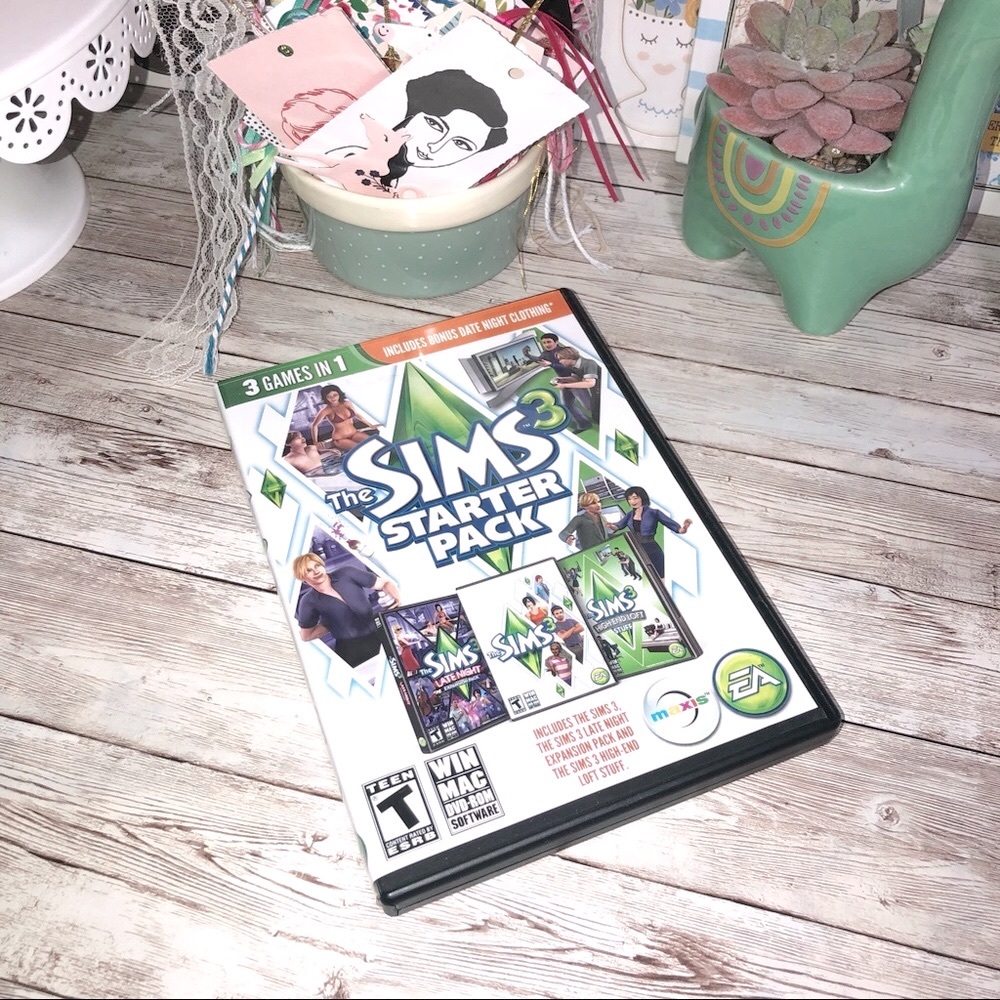The Sims 3 Starter Pack Origin Late Night Expansion Pack High End Loft Stuff EA